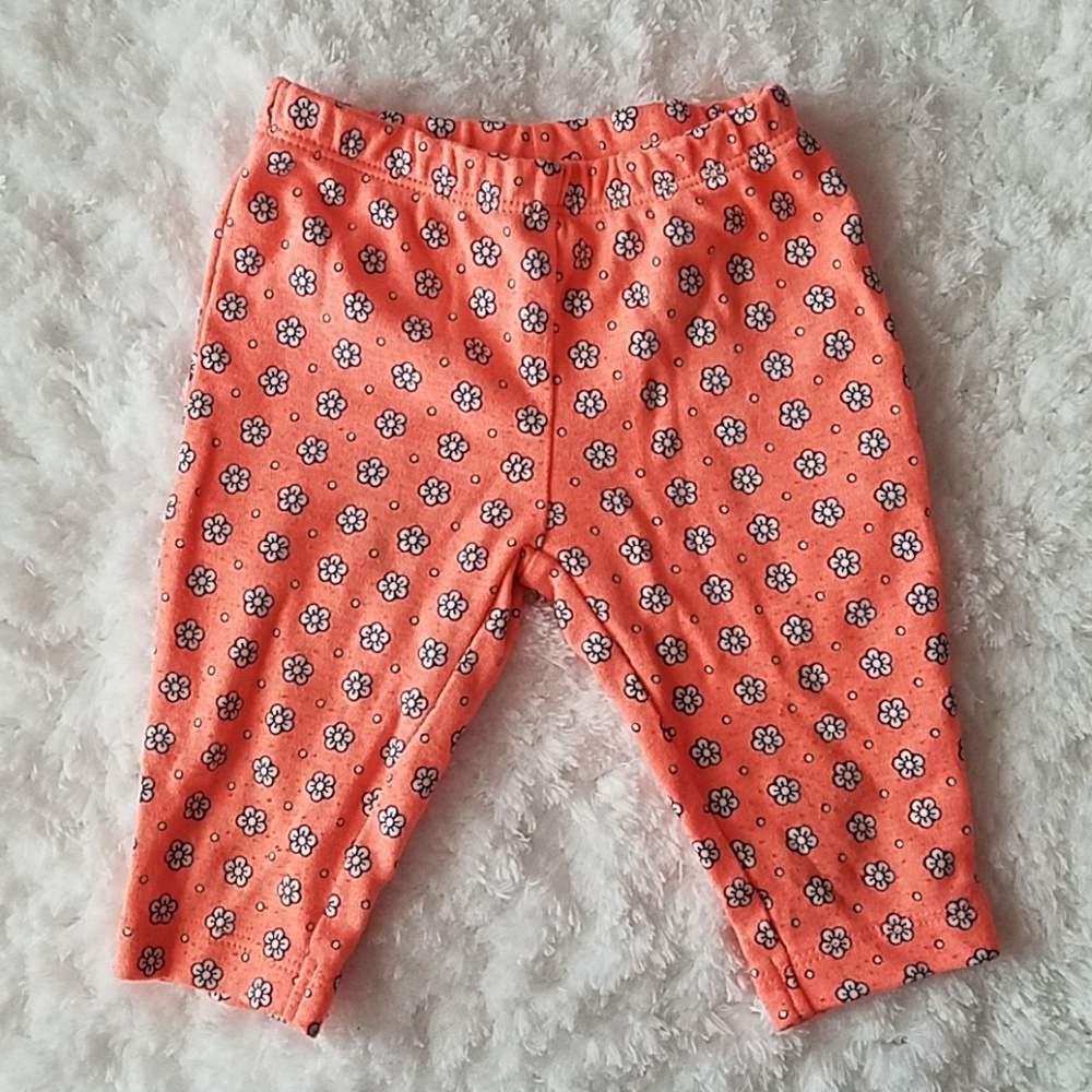 Carter's Floral Neon Leggings